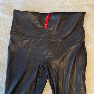SPANX faux, leather Leggings
